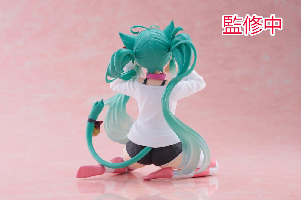 TAITO DESKTOP CUTE FIGURE HATSUNE MIKU (NEKOMIMI T-SHIRT VER.) - VOCALOID TAITO DESKTOP CUTE FIGURE HATSUNE MIKU (NEKOMIMI T-SHIRT VER.) - VOCALOID